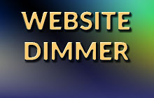 Website Dimmer