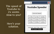 YouTube Speeder