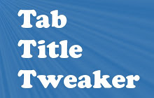 Tab Title Tweaker
