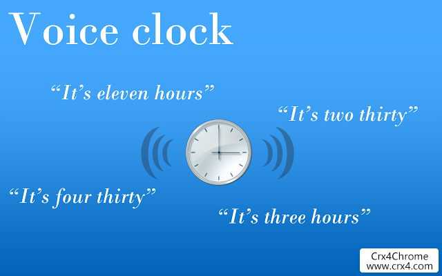 voice clock