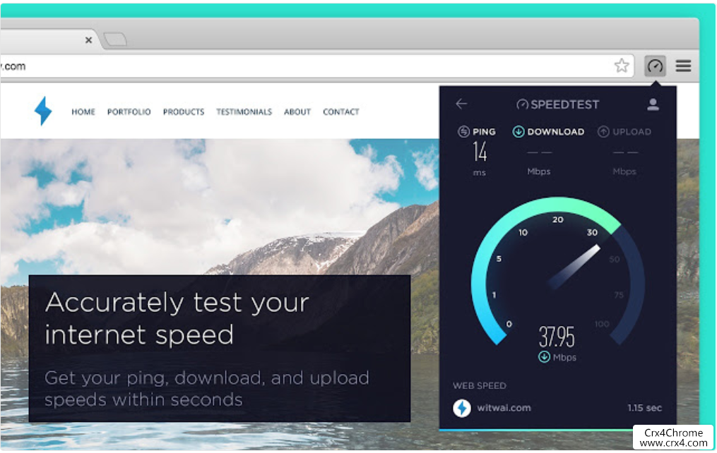 Speedtest by Ookla插件