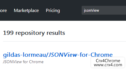 【图文详解】Chrome中安装JsonView插件