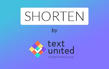 Shorten & Translate by Text United