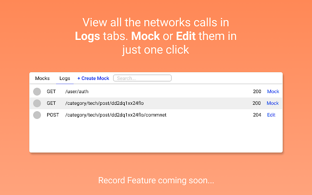 Mokku: Mock API calls seamlessly